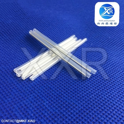 Portekiz Şeffaf 304 SUS Fiber Optic Fusion Splice Sleeves 2.7x60mm
